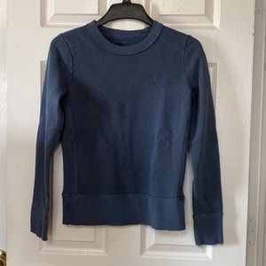 Y2K Converse All Star Blue Crew Neck Sweatshirt